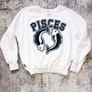 Pisces good American sweatshirt